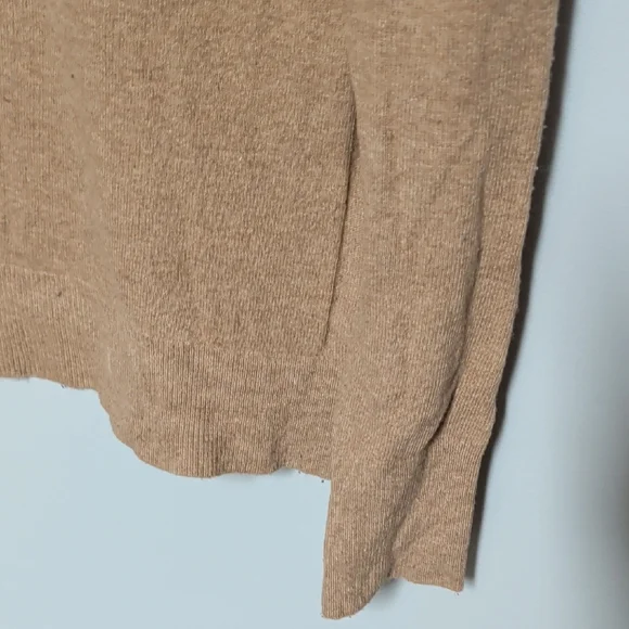 Banana Republic Italian Merino Blend Sweater in Tan - Picture 4 of 7